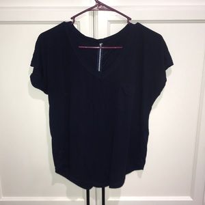Navy blue T-shirt